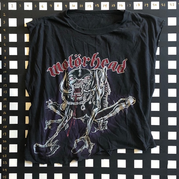 Vintage Cropped // Shredded MOTÖRHEAD T-Shirt - Picture 2 of 3